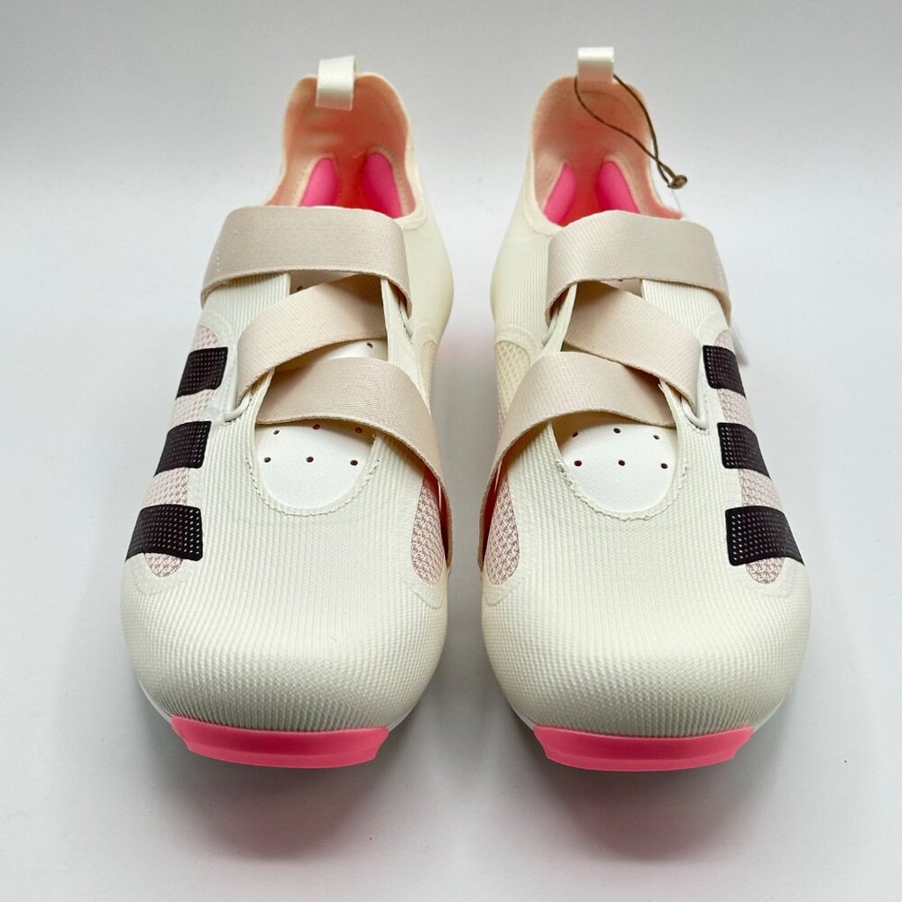 Men's Adidas The Indoor Cycling Shoes Off White Shadow Maroon 3Bolt GX1669 Sz11 - Picture 2 of 13
